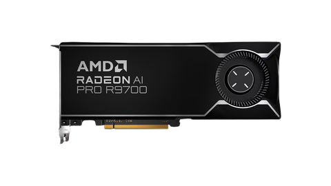 An AMD Radeon graphics card