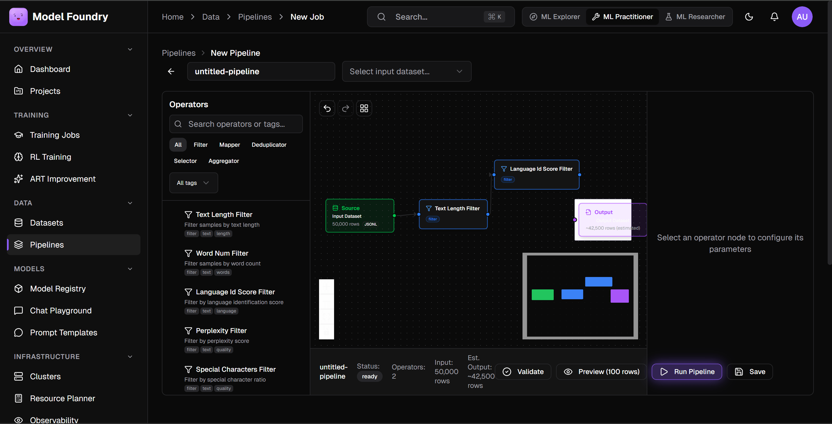 Bud Model Foundry data pipelines module