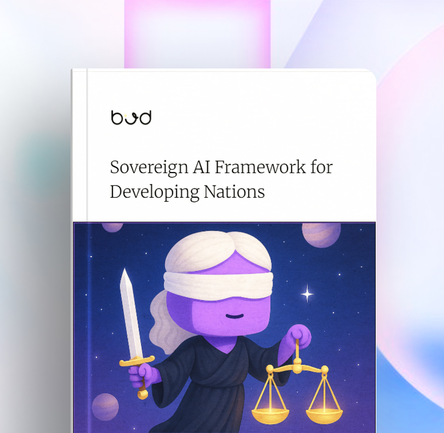Sovereign AI Framework for Developing Nations
